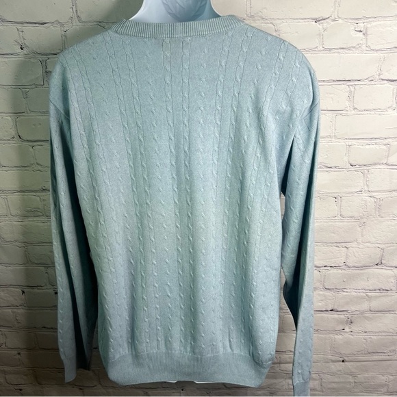 I Levrieri Baby Blue Cashmere Silk Sweater Large - Picture 2 of 4